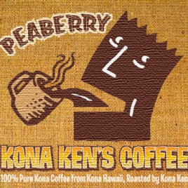 Peaberry Kona Ken's Coffee