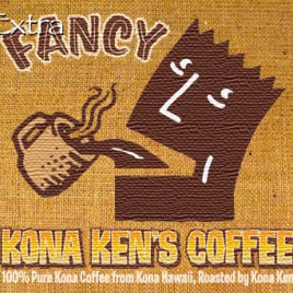 Extra Fancy Kona Ken's Coffee Beans